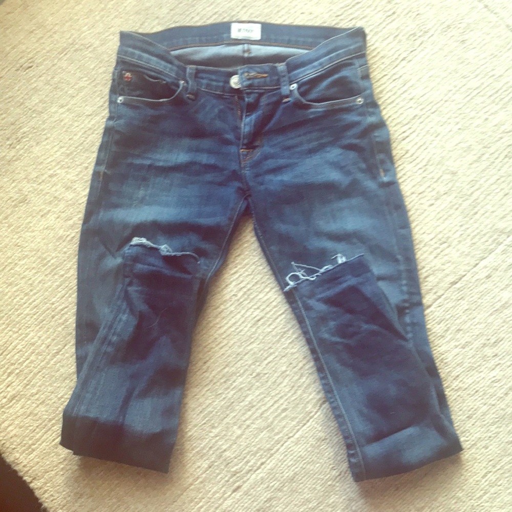 Hudson medium wash denim size 24
